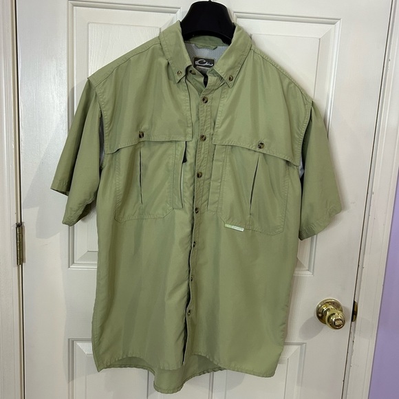 Drake Waterfowl Systems Men’s Small Vented Outdoors Shirt - Picture 1 of 9